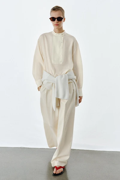 CHEMISE 100% SOIE ZW COLLECTION