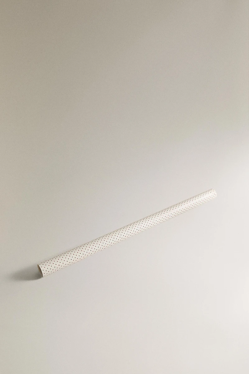 CHRISTMAS MATTE DOTTED GIFT WRAPPING PAPER