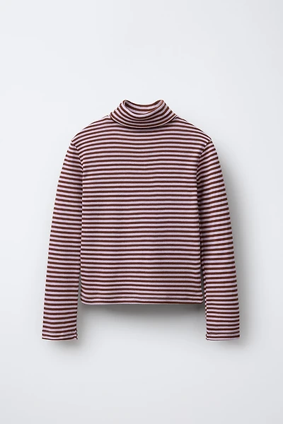 BENSIMON ® X ZARA STRIPED TURTLENECK T-SHIRT
