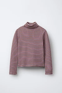 BENSIMON ® X ZARA STRIPED TURTLENECK T-SHIRT