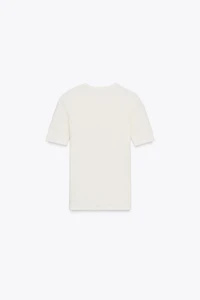SHORT SLEEVE RIB T-SHIRT