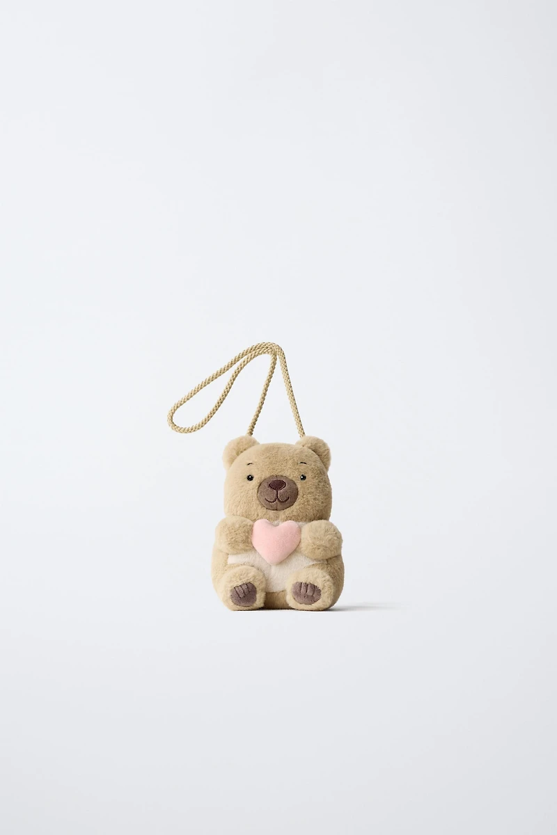 BEAR HEART CROSSBODY BAG