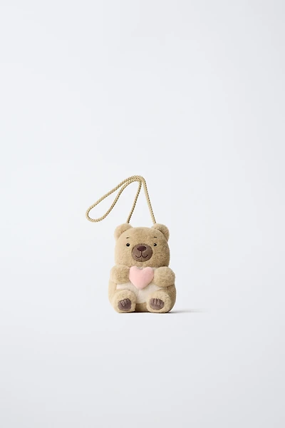 BEAR HEART CROSSBODY BAG