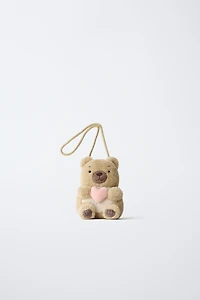 BEAR HEART CROSSBODY BAG
