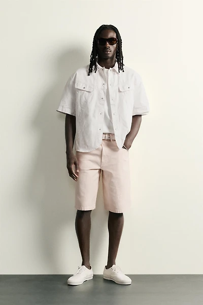 WASHED BOXY FIT OVERSHIRT