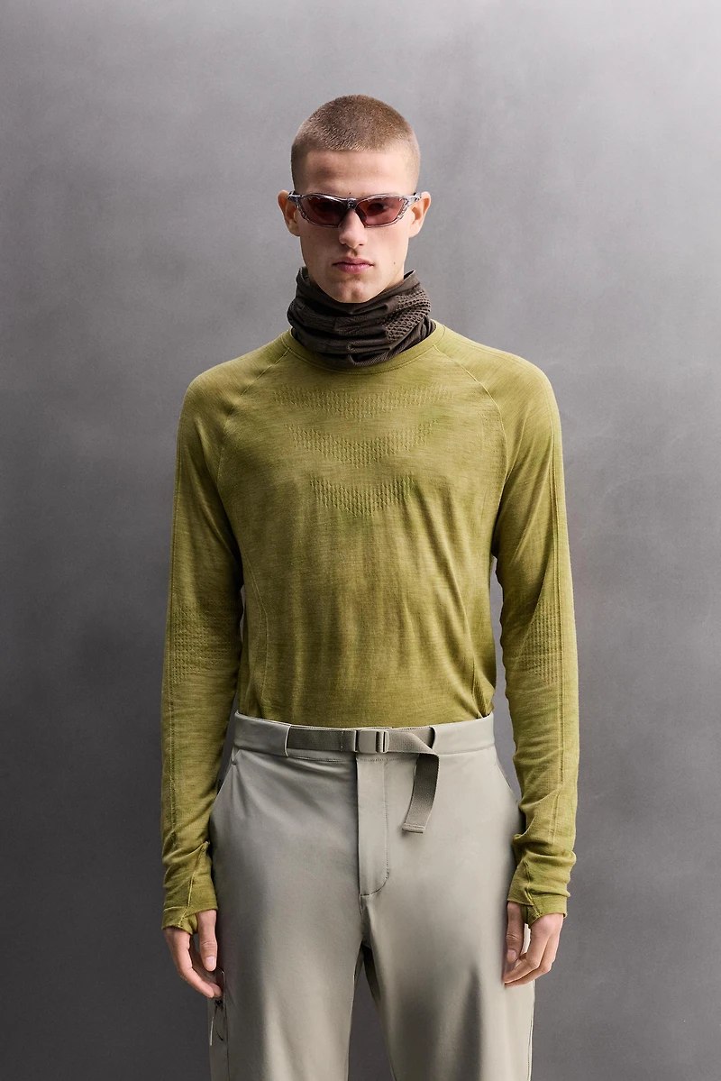 WOOL BLEND BASE LAYER T-SHIRT