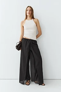 Pantalon superposé avec nœuds