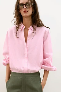 STRIPED COTTON SHIRT