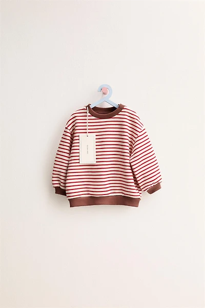 ZARA TIMELESS - STRIPED SWEATSHIRT