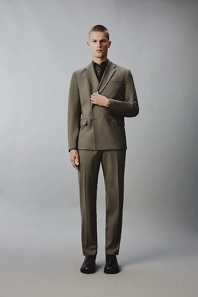 PANTALON DE COSTUME REGULAR FIT