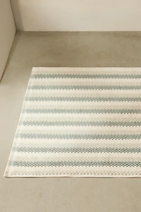 TAPIS DE BAIN JACQUARD GÉOMÉTRIQUE