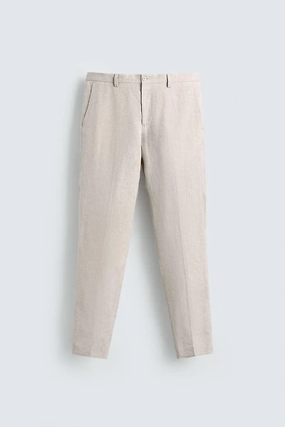 SUIT PANTS 100% LINEN