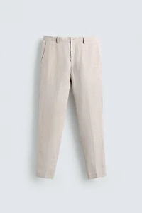 SUIT PANTS 100% LINEN