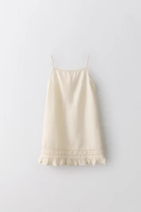2-5 ANS/ ROBE TUNIQUE ENTREDEUX COTON LIN LIMITED EDITION