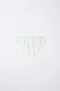 6-14 YEARS/ SIX-PACK OF GEOMETRIC PRINT UNDERWEAR