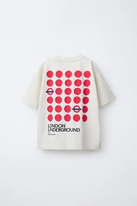 T-SHIRT IMPRIMÉ UNDERGROUND LONDON ©