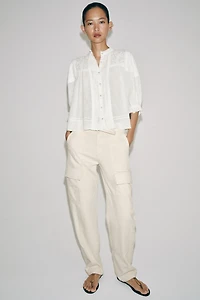 CHEMISE ROMANTIQUE EN COTON ZW COLLECTION