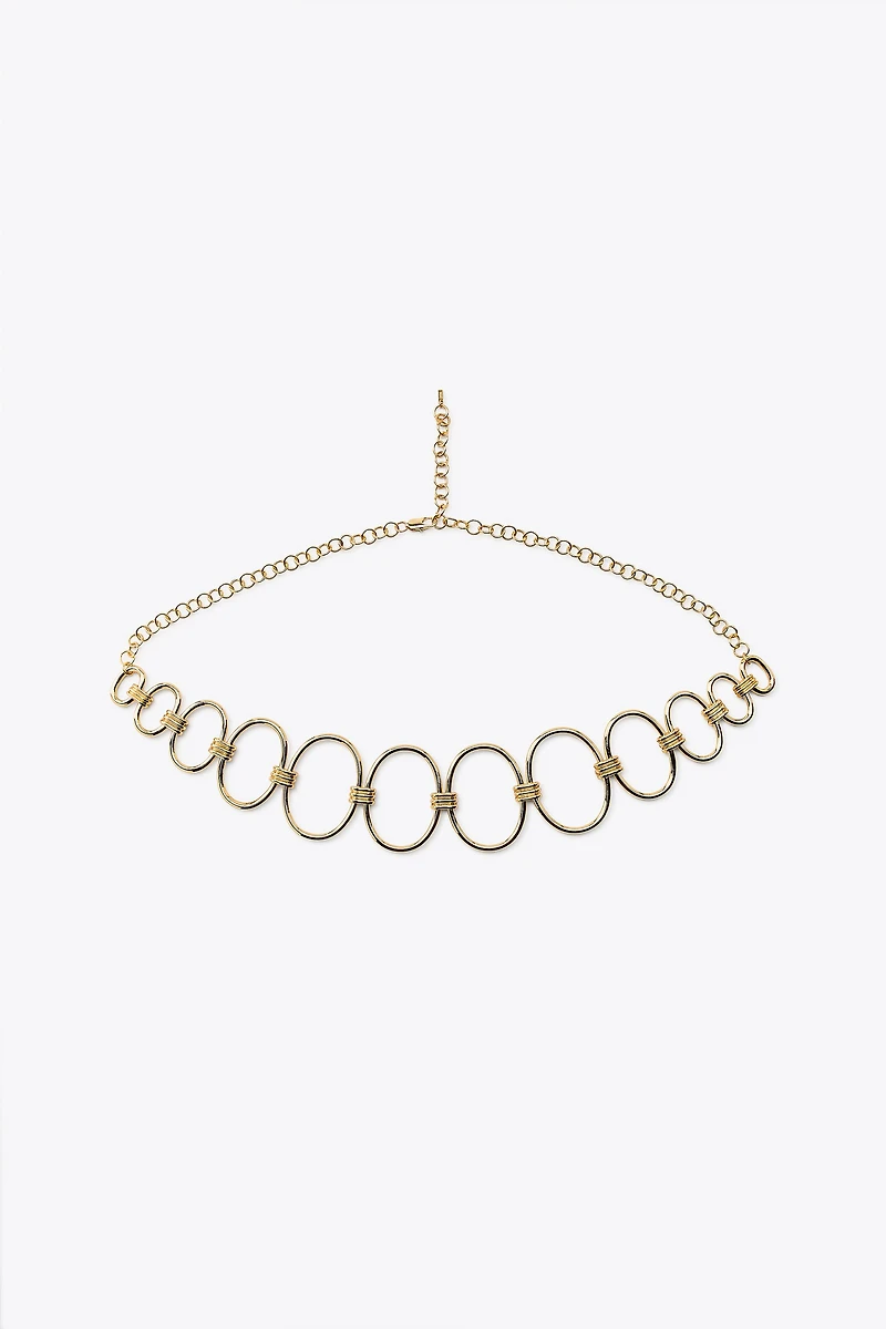 METAL CHAIN BELT