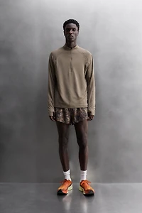 TREE PRINT RUNNING SHORTS