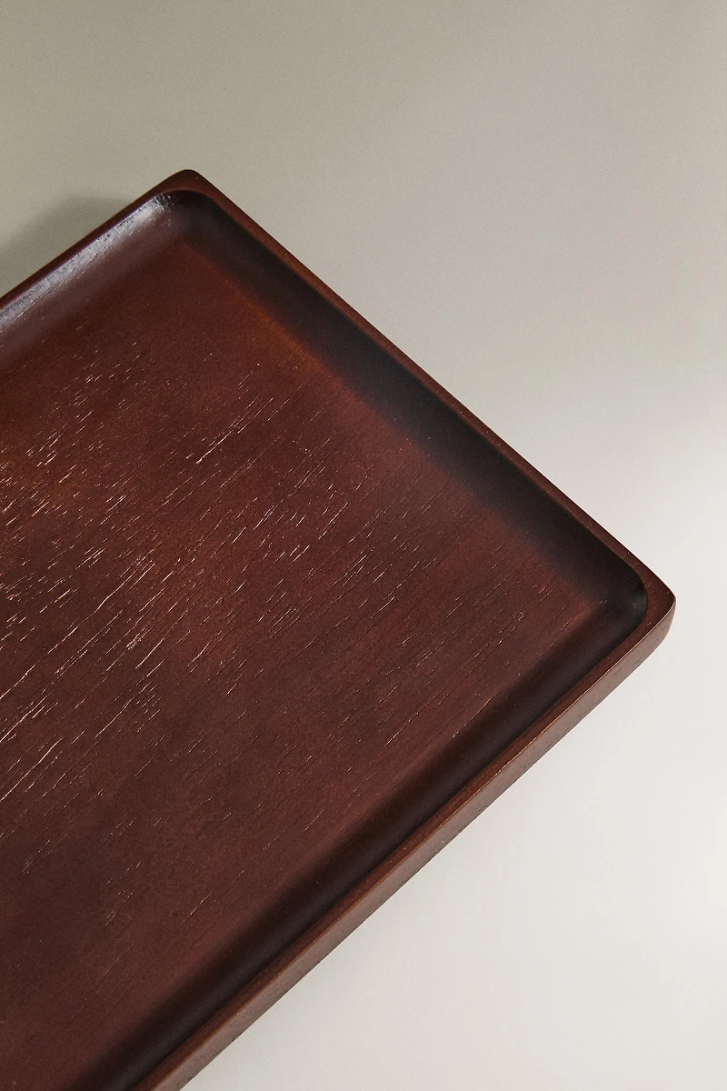 PLATEAU EN BOIS CHARGEUR MOBILE