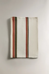 SET DE TABLE RAYURES COULEUR