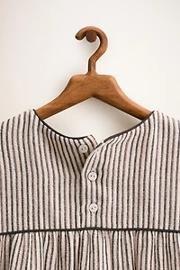 ZARA TIMELESS - STRIPED PRINT DRESS