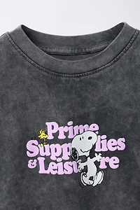 SNOOPY ™ RAISED PRINT T-SHIRT