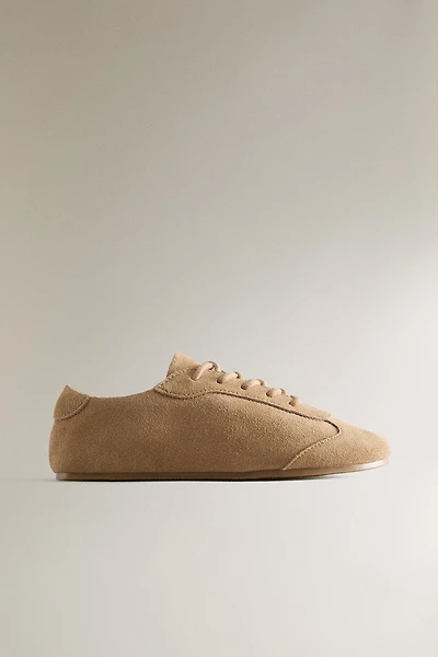 TENNIS EN CUIR ENFANT