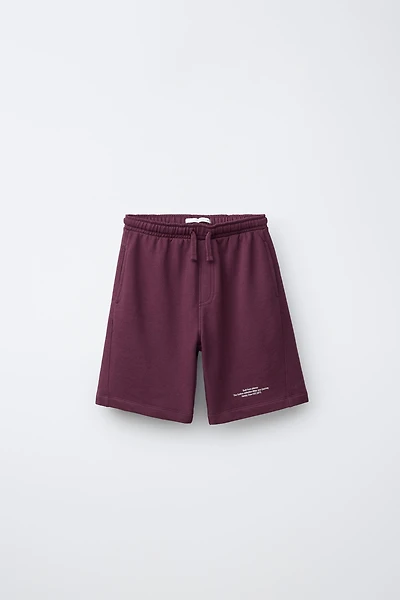 SHORT EN MOLLETON DE JOGGING