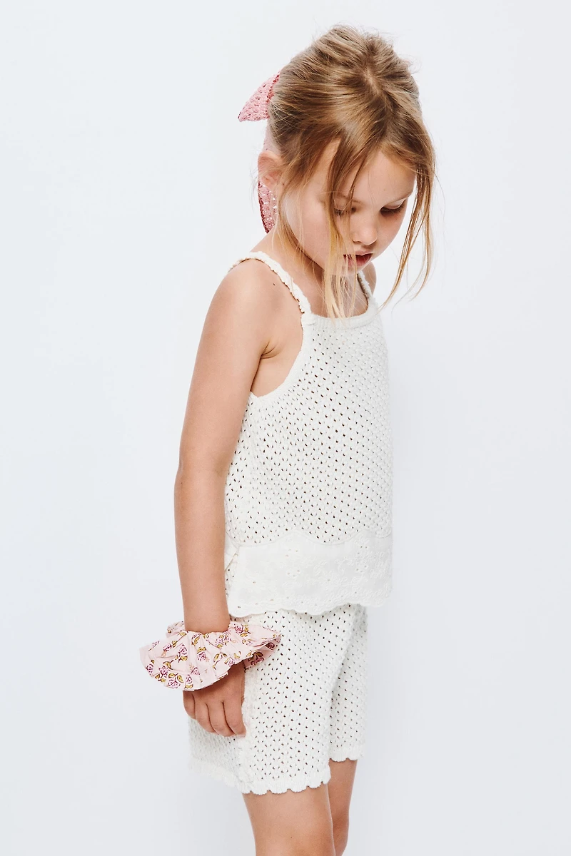 KNIT SHORTS