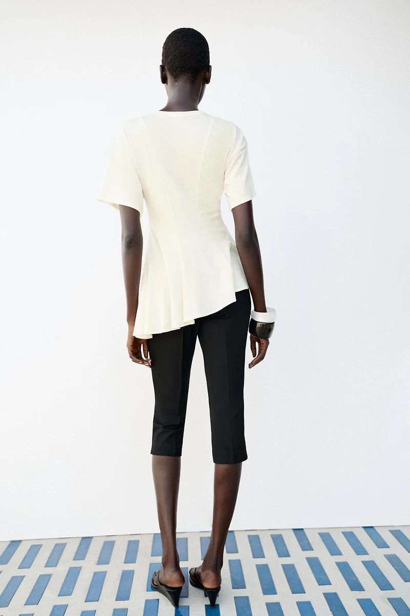 LACE COMBINATION T-SHIRT