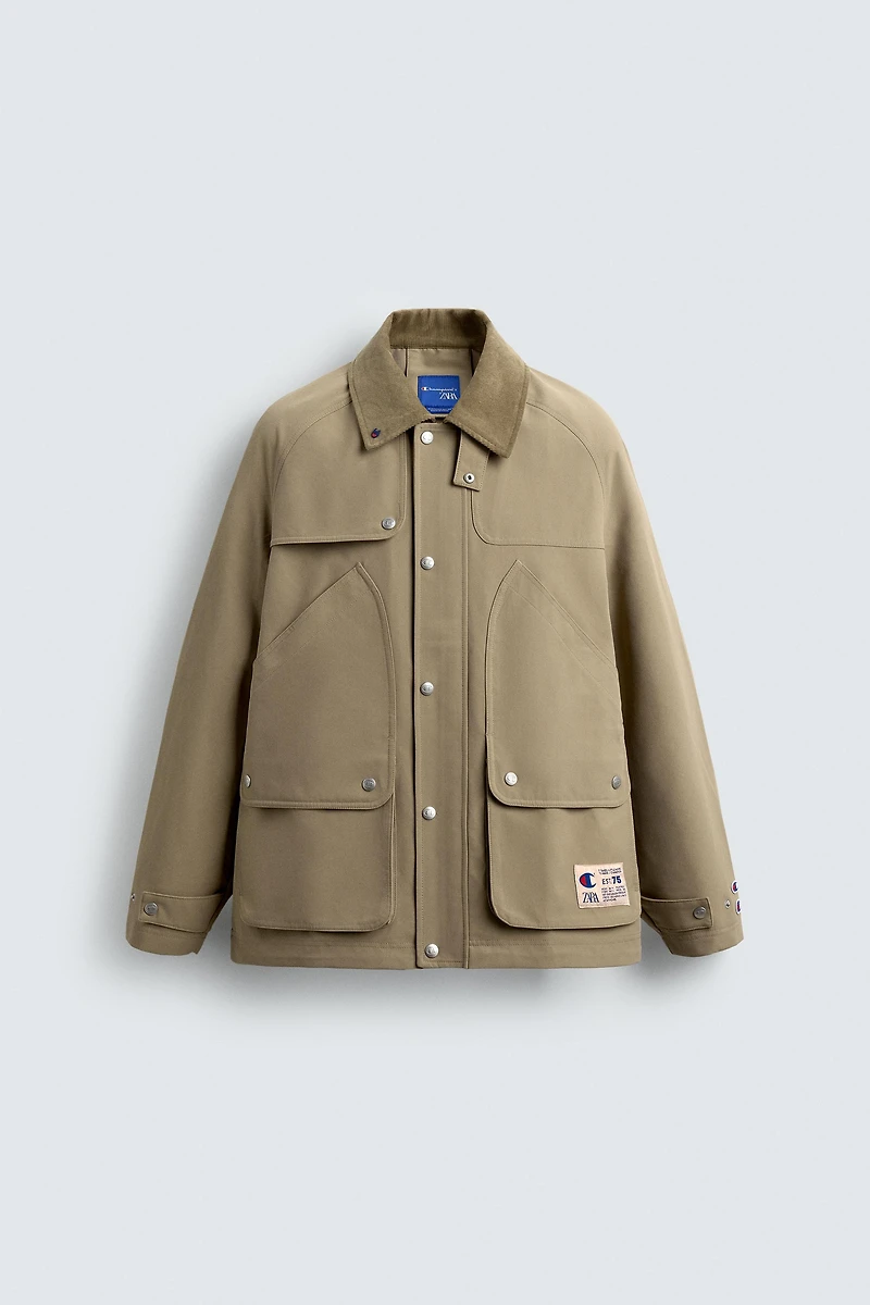 CHAMPION ® X ZARA POCKET TRENCH COAT