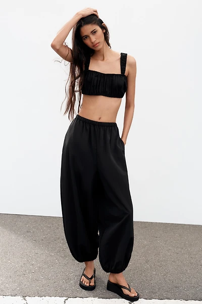 NYLON BALLOON PANTS