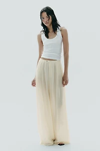 FULL LENGTH MULTI PLEAT PANTS