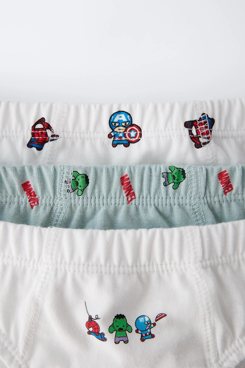2-6 YEARS/ THREE-PACK OF THE AVENGERS © MARVEL BRIEFS