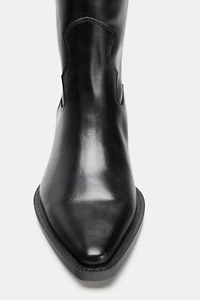 BOTTES PLATES COW-BOY