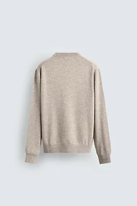 LIGHT WOOL - CASHMERE JUMPER