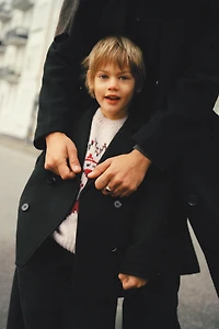 MANTEAU EN DRAP DE LAINE