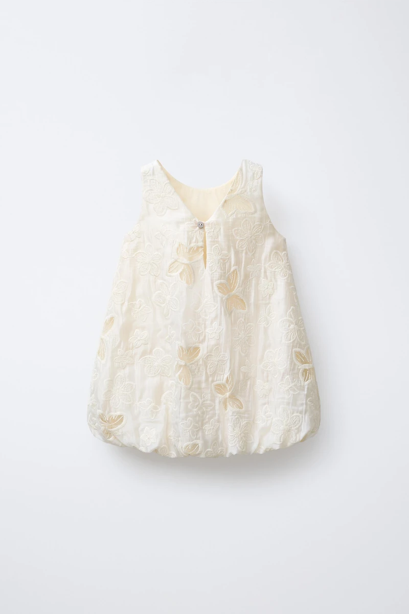 TULLE BUTTERFLY PUFF DRESS