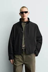 BOXY FIT COTTON JACKET