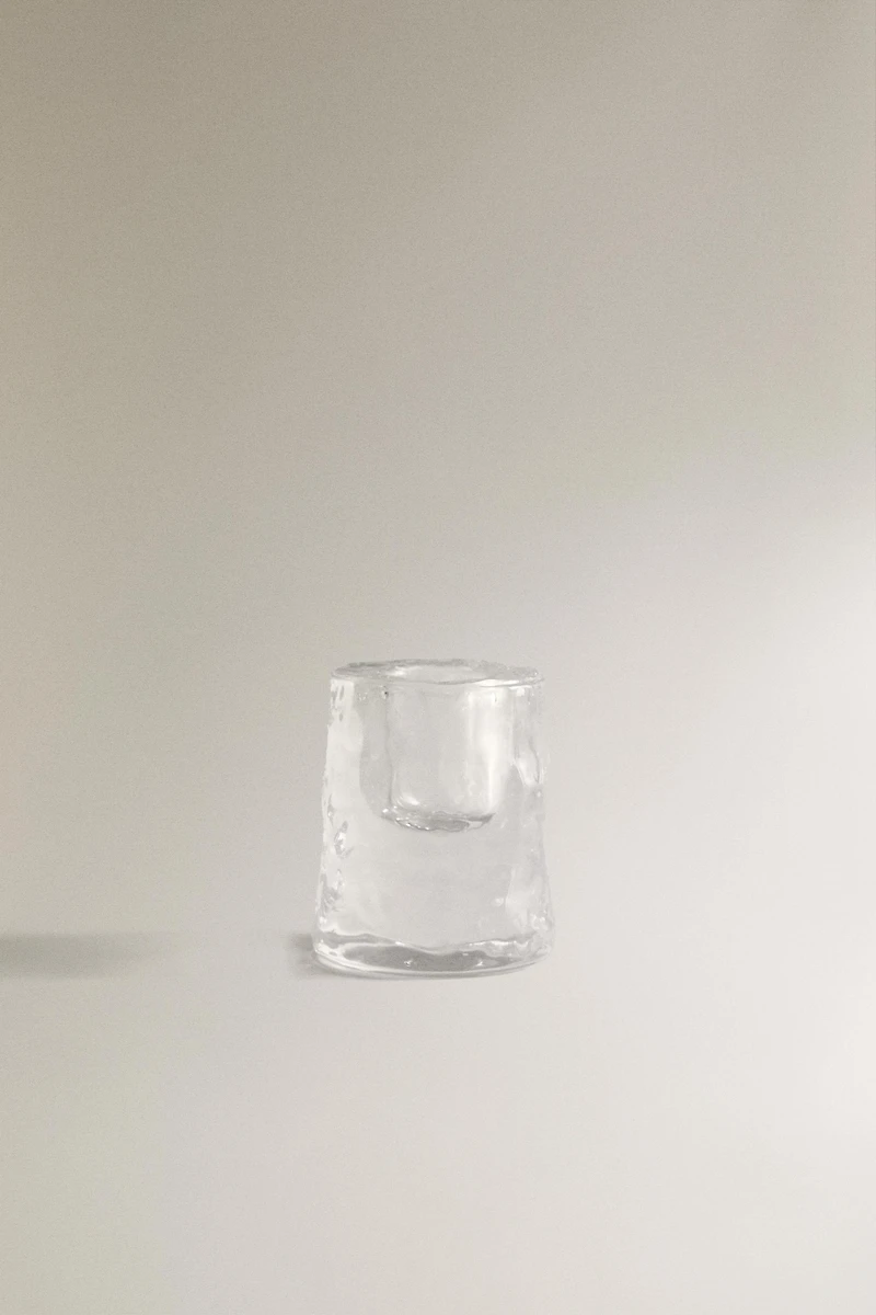 GLASS TEALIGHT HOLDER