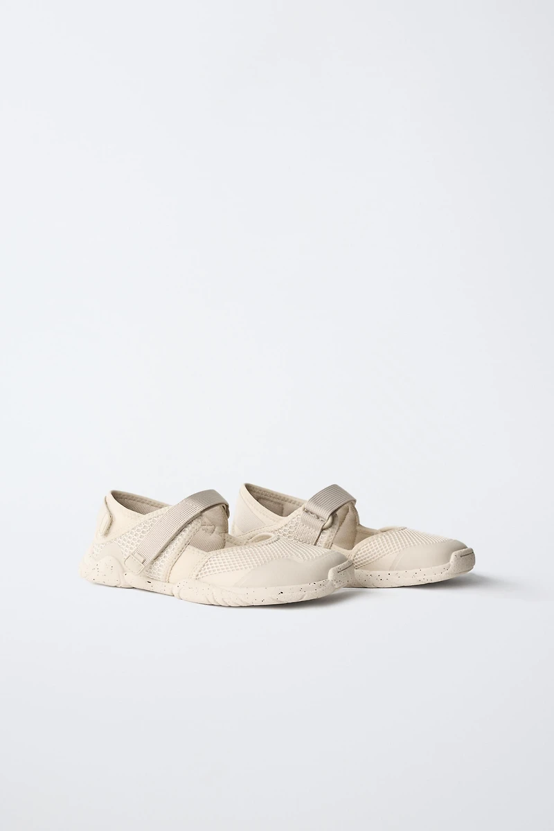 BAREFOOT ATHLETIC BALLET FLATS