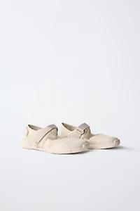 BAREFOOT ATHLETIC BALLET FLATS