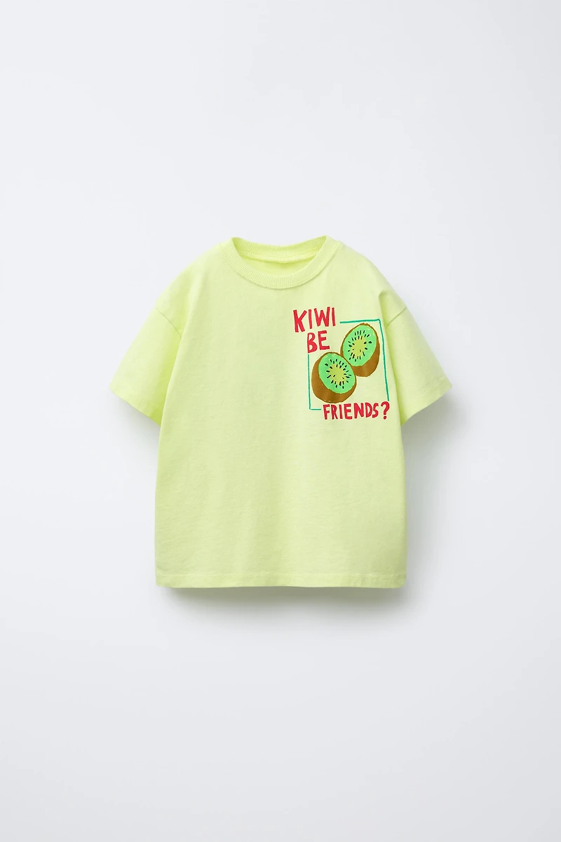 T-SHIRT IMPRIMÉ FRUITS