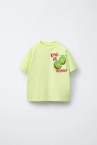T-SHIRT IMPRIMÉ FRUITS