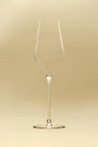 PLAIN CRYSTALLINE FLUTE GLASS