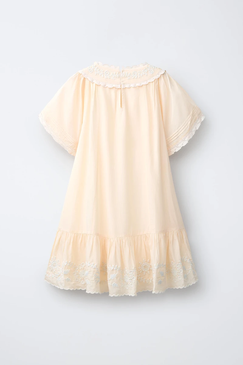 EMBROIDERED DRESS