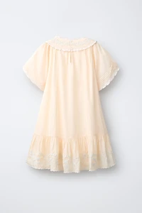 EMBROIDERED DRESS