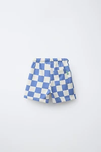 CHECKERBOARD SHORTS