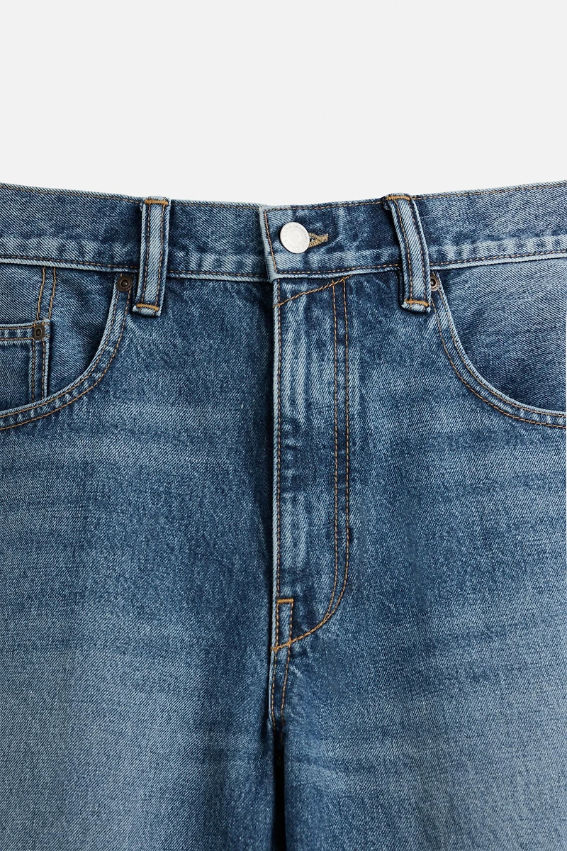BAGGY FIT DENIM SHORTS